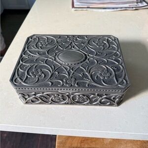 Godinger Silver Plated Jewelry Box
